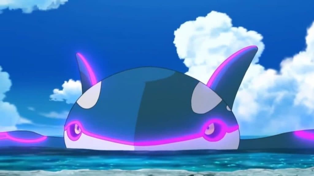 Kyogre in Pokemon Sun and Moon anime.