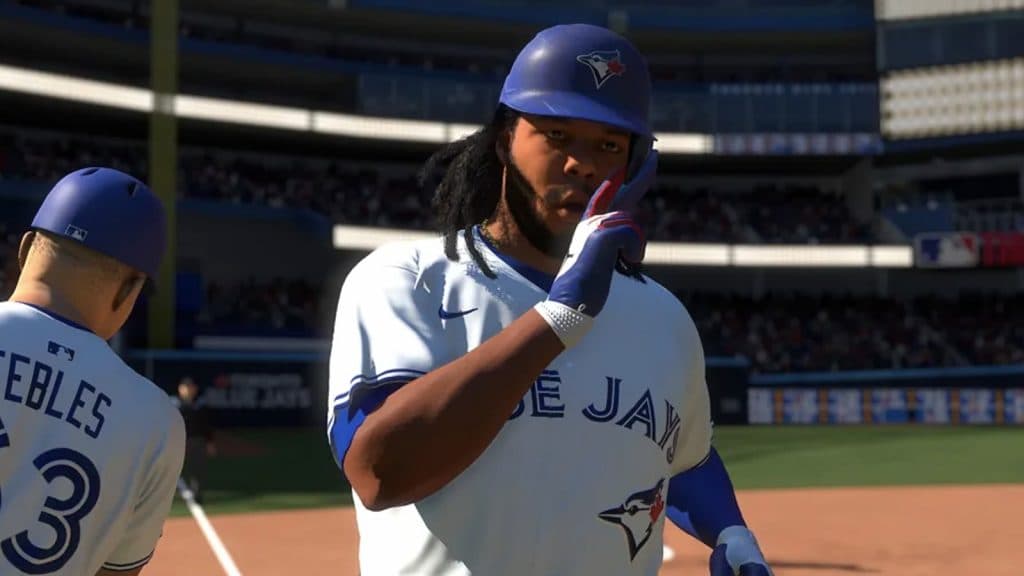 An image of MLB The Show 24 gameplay.