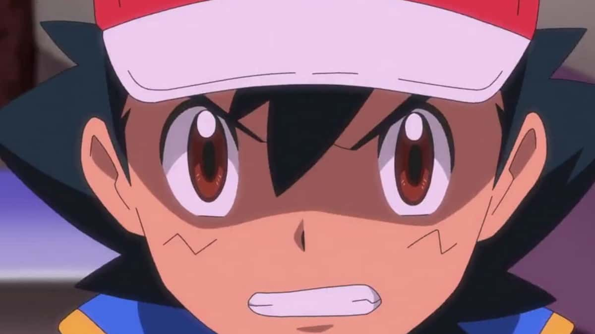 Ash Ketchum angry