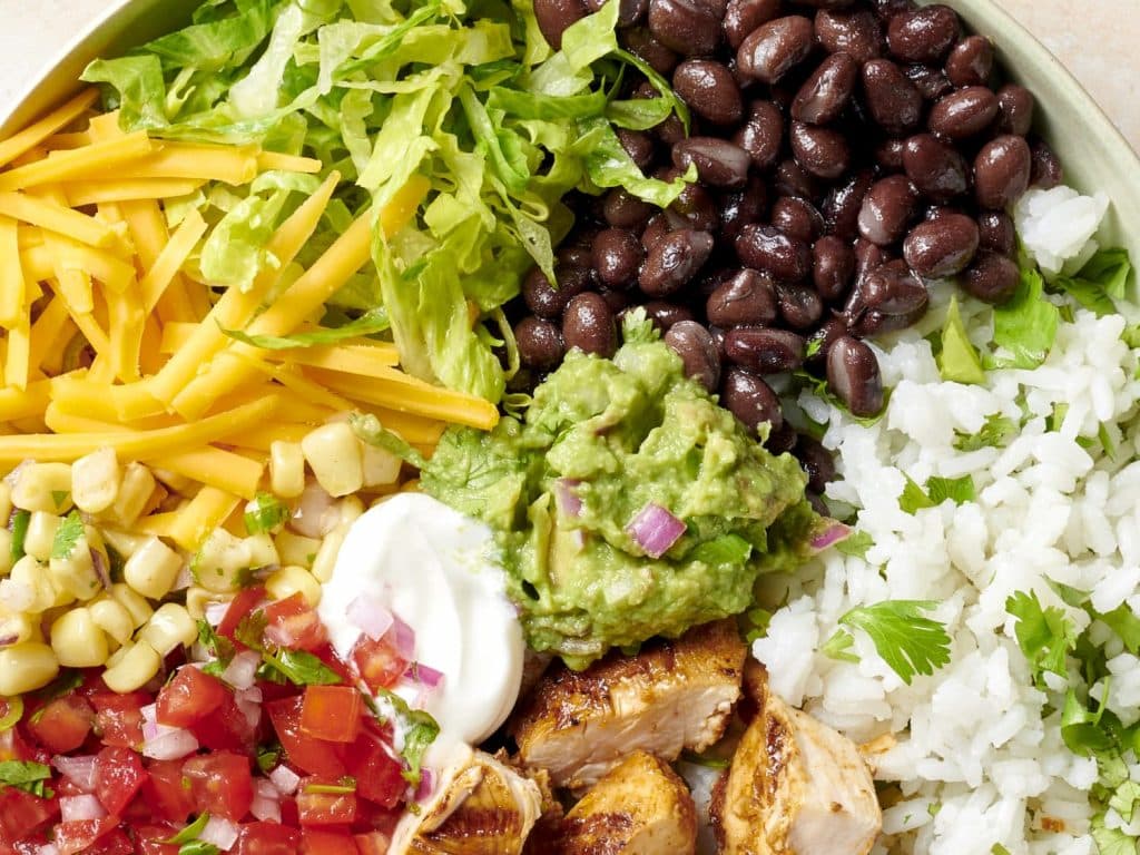 Chipotle burrito bowl