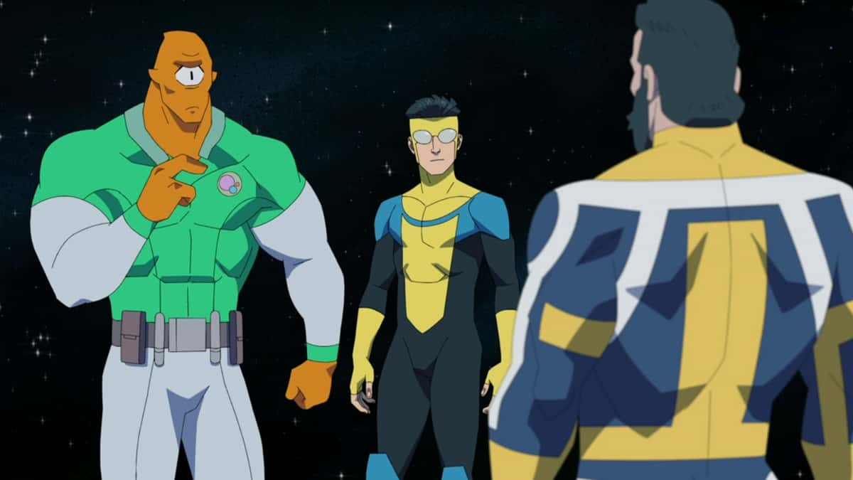 Allen and Invincible in Season 2 Episode 6