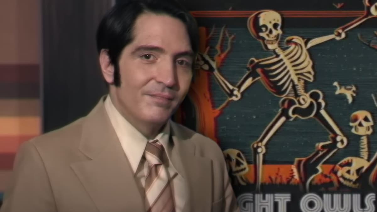 Jack Delroy (David Dastmalchian) in Late Night with the Devil