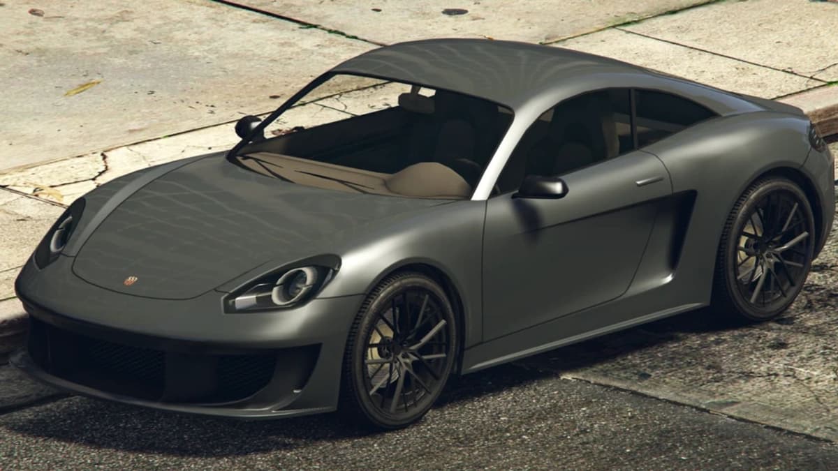 Grey Pfister Grolwer on the side of the road in GTA Online