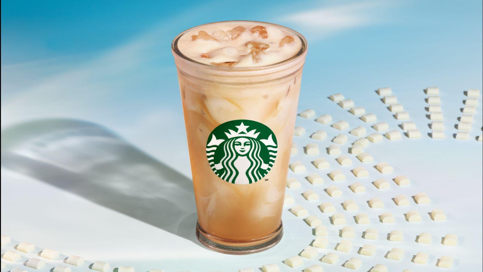 Starbucks Iced white mocha