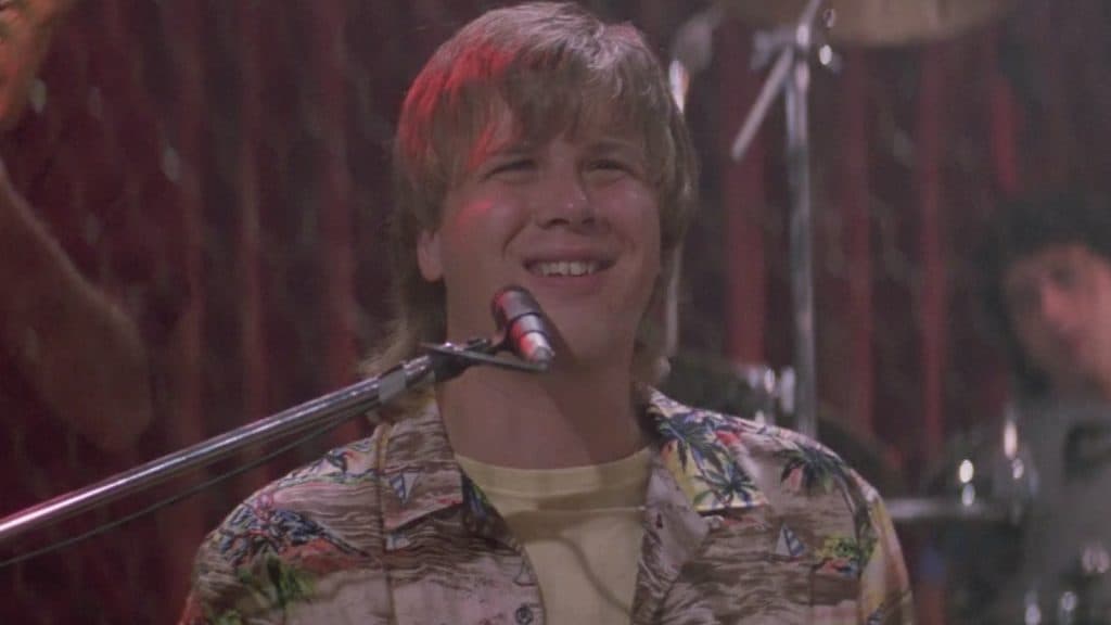 Jeff Healey in Road House 1989.