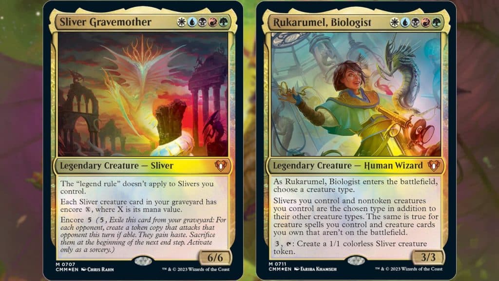 MTG Commander Masters Sliver Commanders