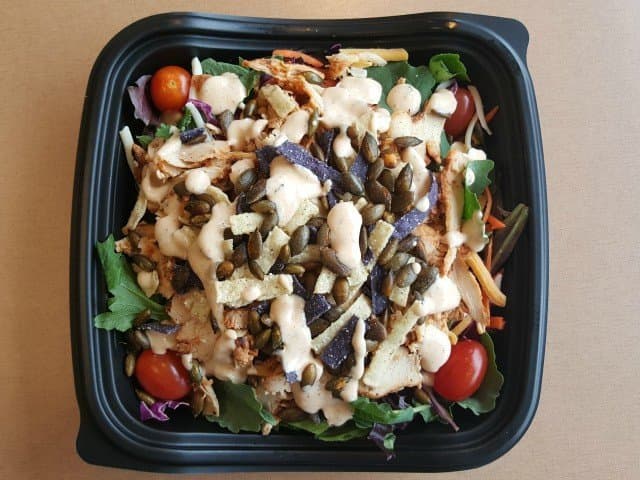 Chipotle's spicy southwest salad