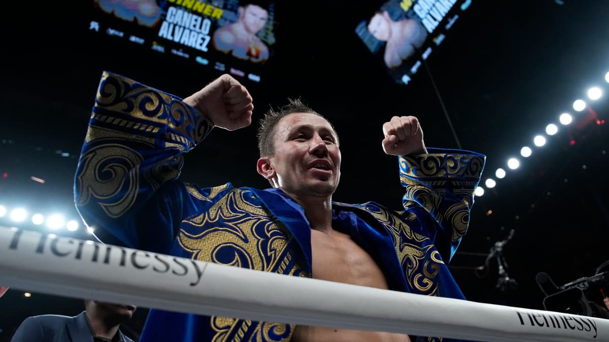 Former world boxing champion Gennady Golovkin