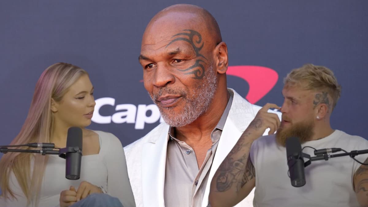 Mike Tyson, Jake Paul and Jutta Leerdam