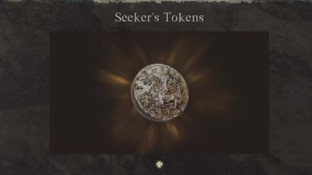 A Seeker's Token in Dragon's Dogma 2