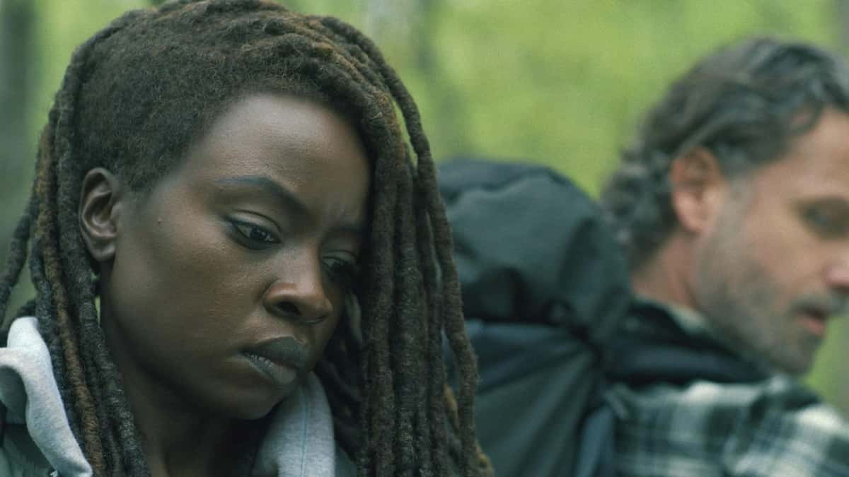 Danai Gurira as Michonne in The Walking Dead: The Ones Who Live Episode 5