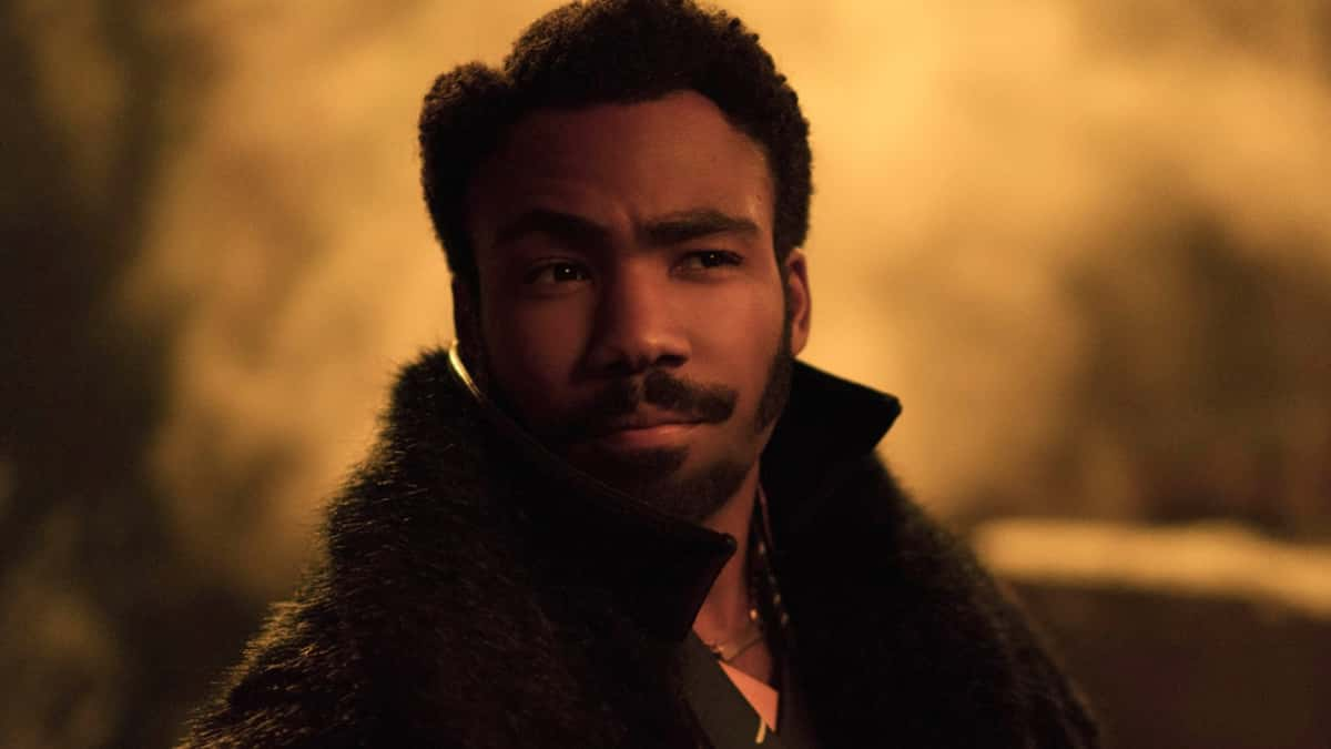 Donald Glover looking dapper as Lando Calrissian.