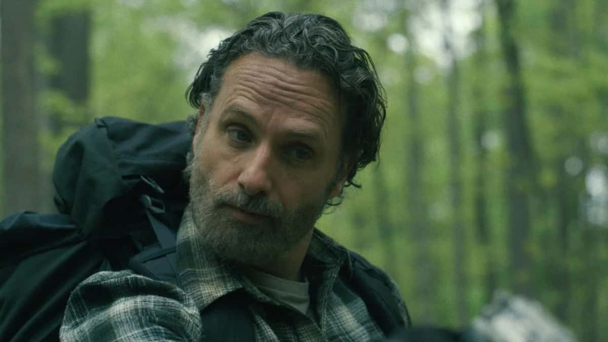 Andrew Lincoln as Rick Grimes in The Walking Dead: The Ones Who Live