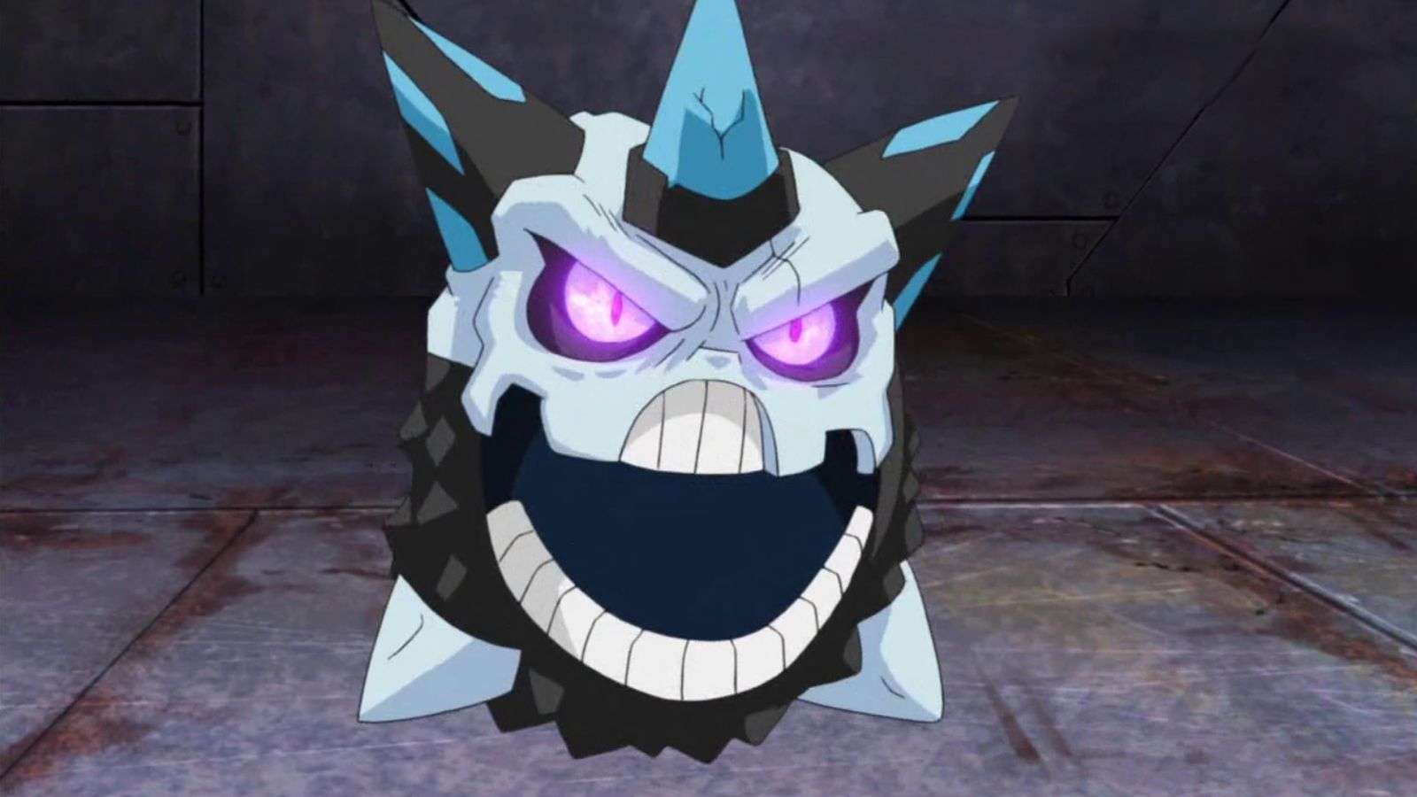 Mega Glalie from Pokemon anime.