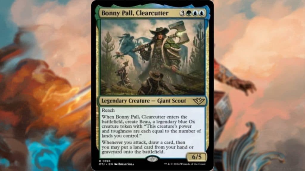 MTG Bonny Pall Thunder Junction card