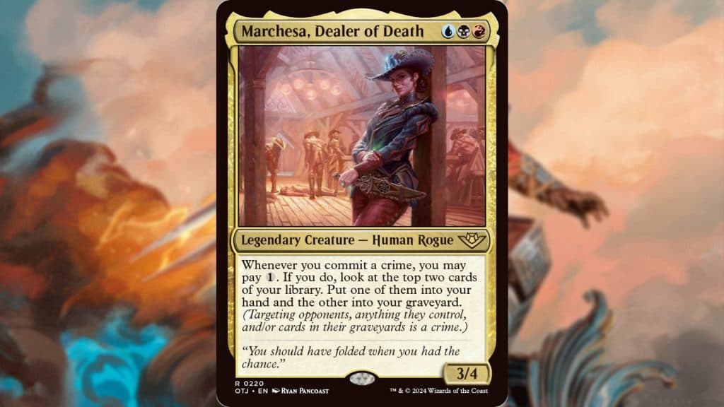 MTG Thunder Junction Marchesa card