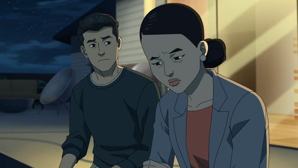 Mark and Debbie in Invincible Season 2 Episode 7