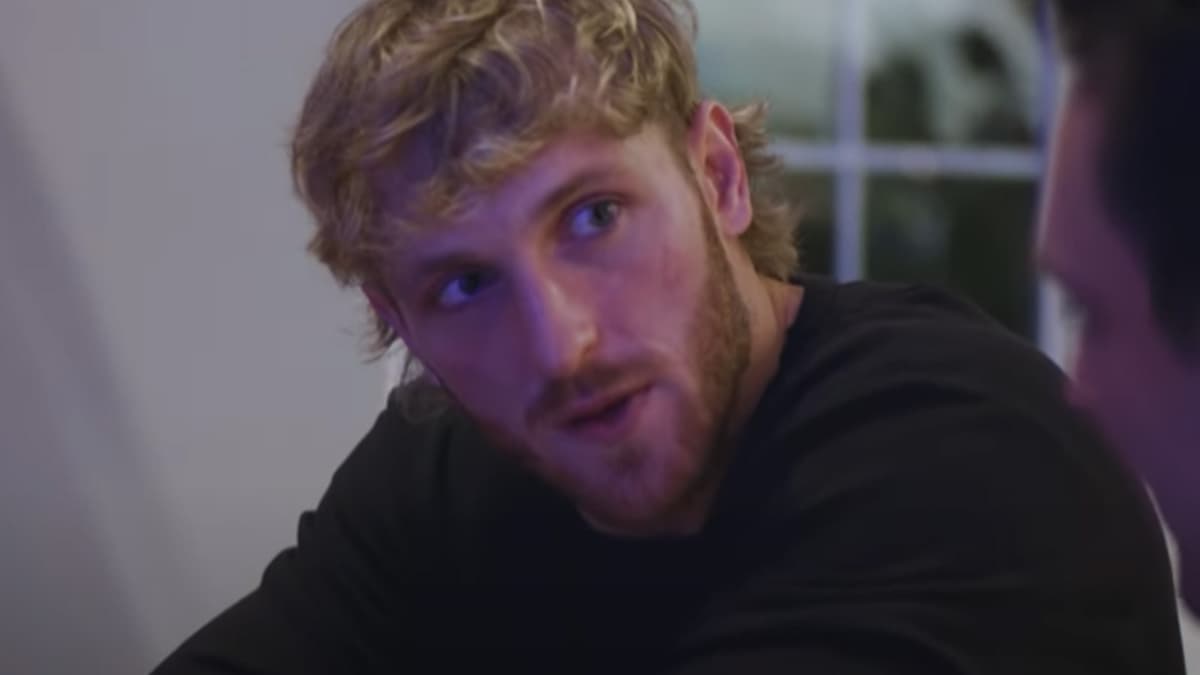 logan paul looking into the camera