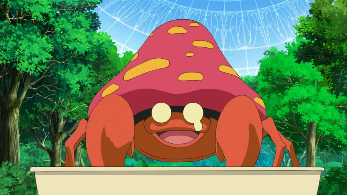 Parasect from Pokemon anime.