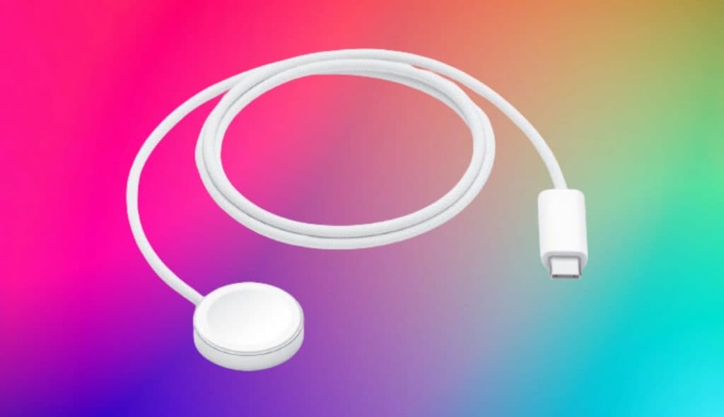 Apple Watch charging cable