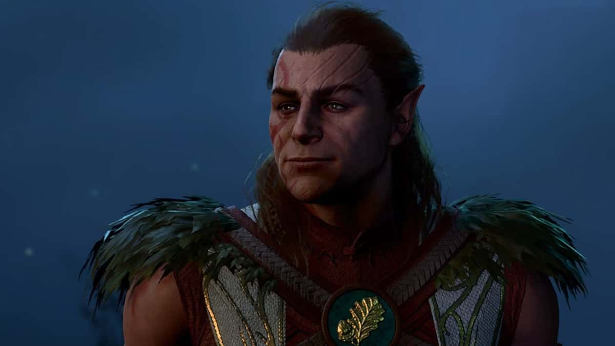 A screenshot featuring Halsin in Baldur's Gate 3.