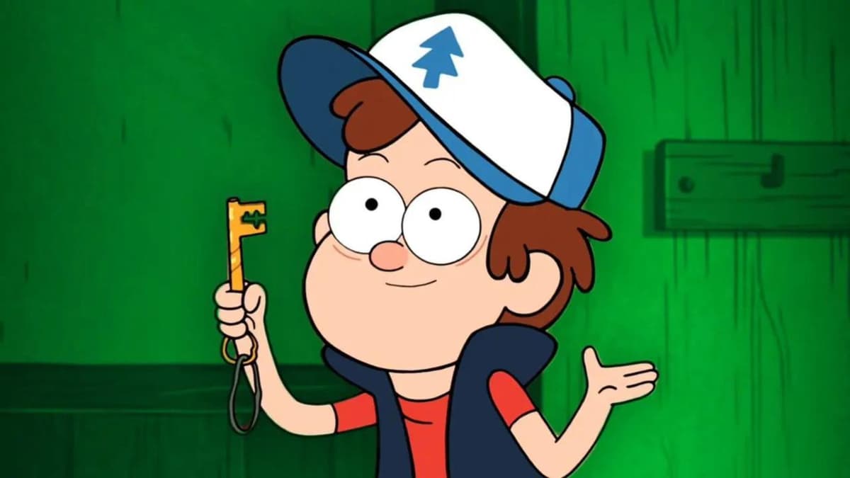 Dipper in Gravity Falls