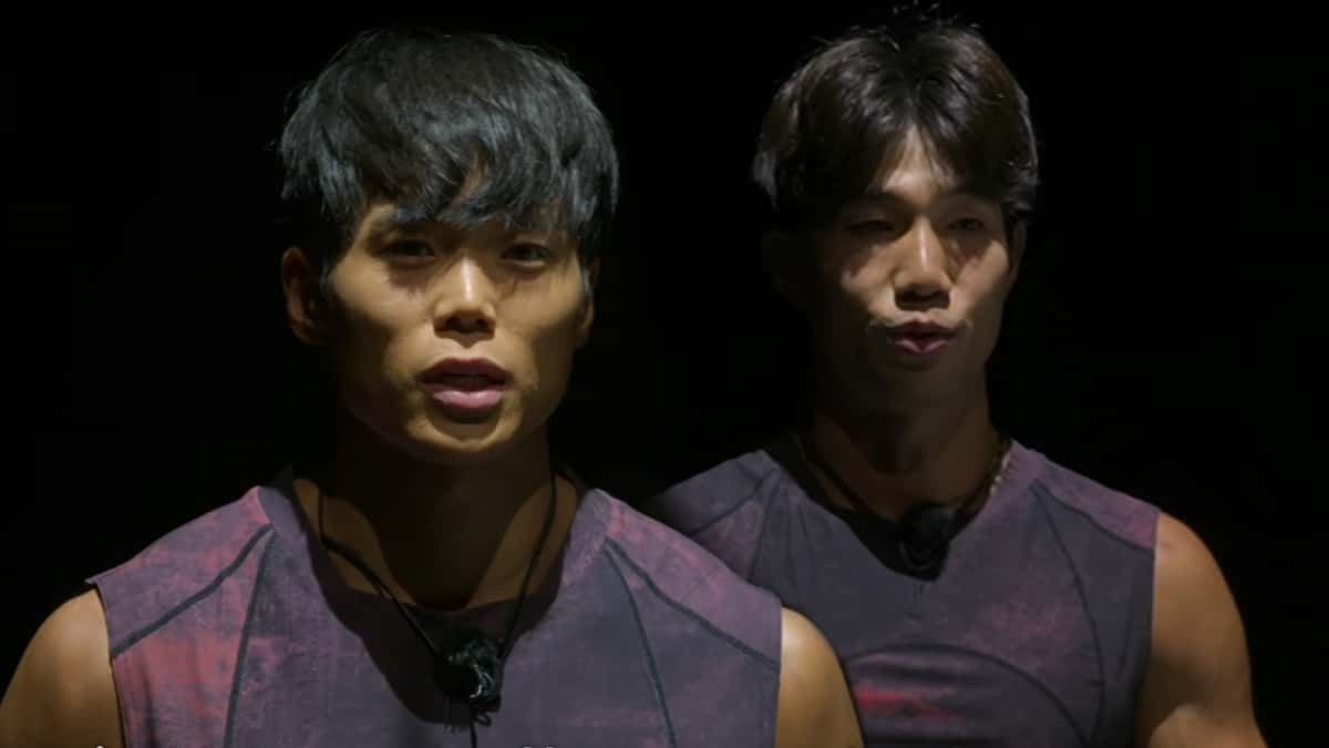 Amotti and Hong Beom-seok in Physical 100 Season 2