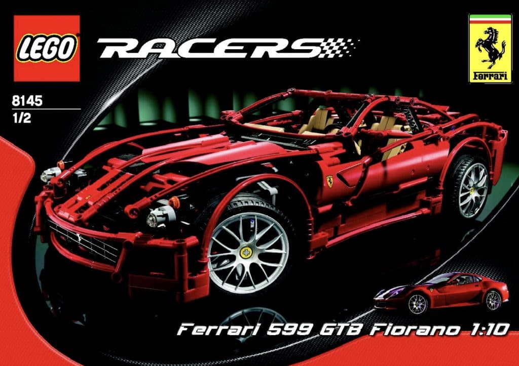 The LEGO Racers Ferrari 599 GTB Fiorano