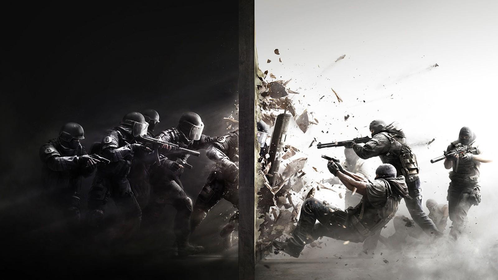 An image of Rainbow Six Siege key art.