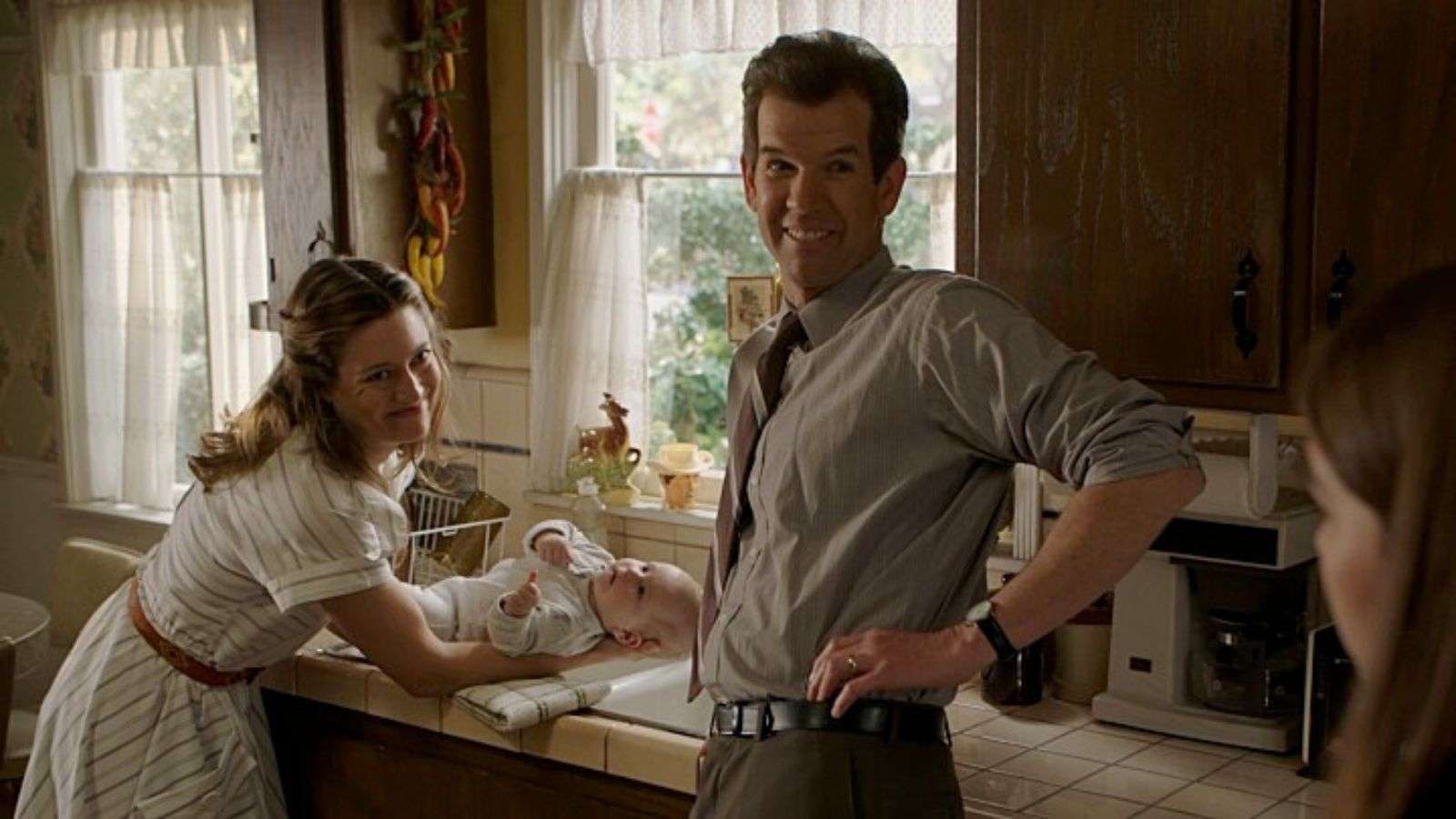 Mary and Pastor Jeff in Young Sheldon