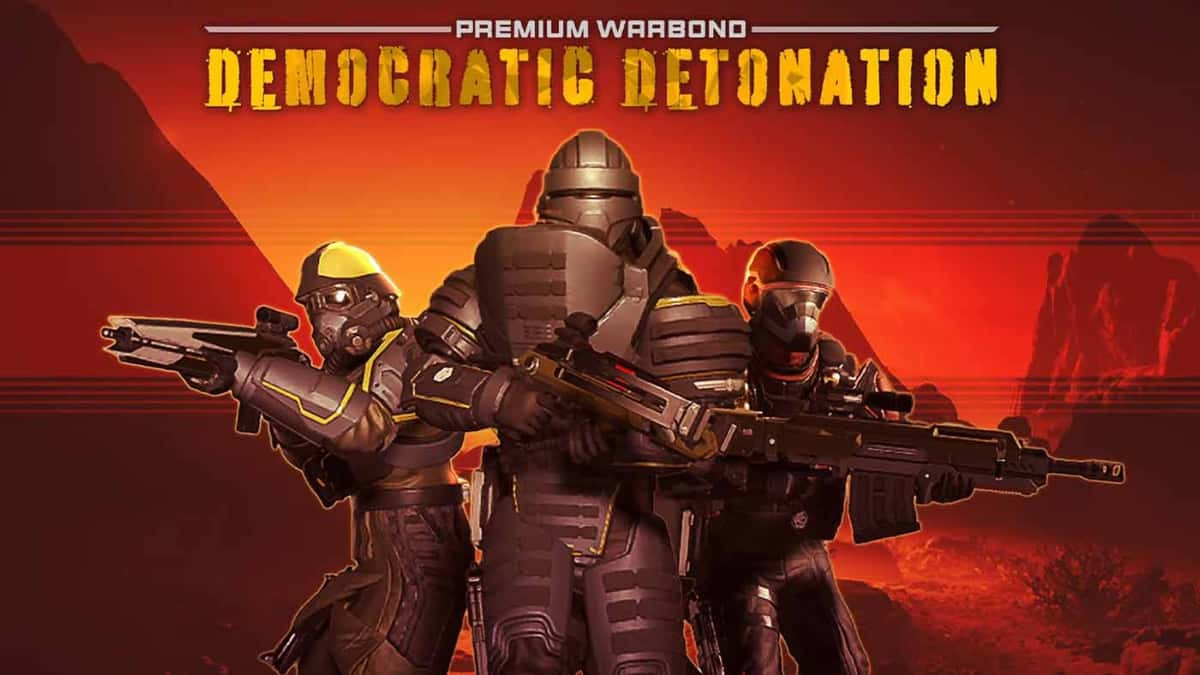 Helldivers 2 Democratic Detonation Warbond