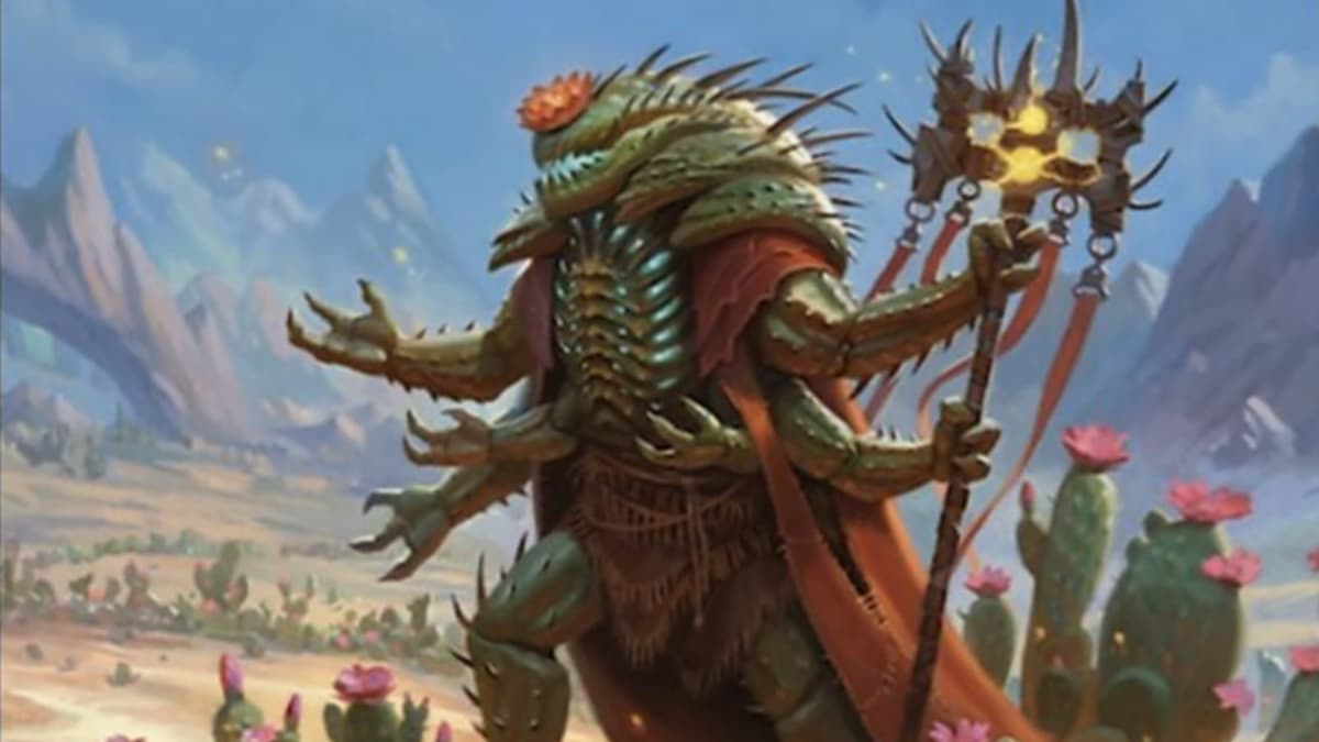 MTG Dune Chanter cactus creature