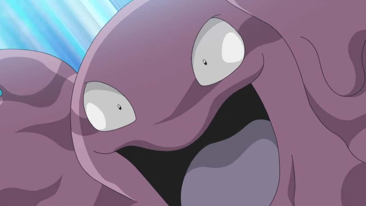 Grimer from Pokemon anime.