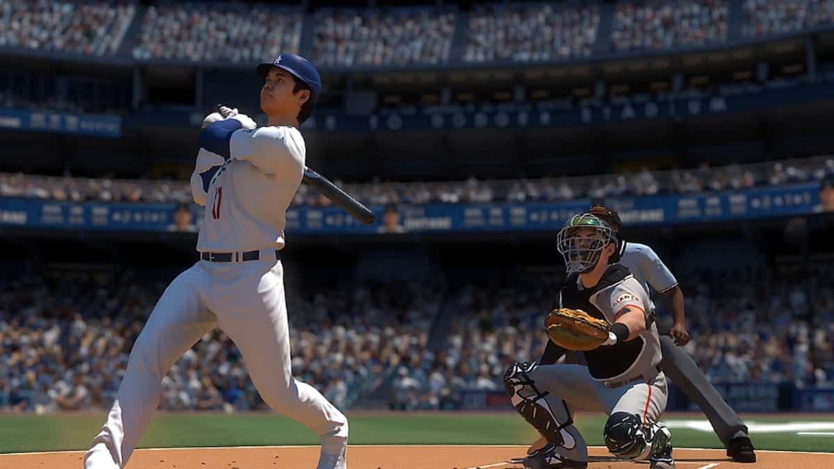 An image of MLB The Show 24 gameplay.