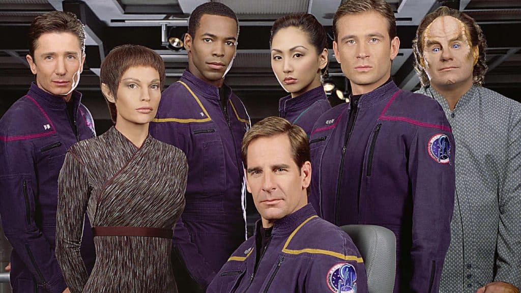 The cast of Star Trek: Enterprise