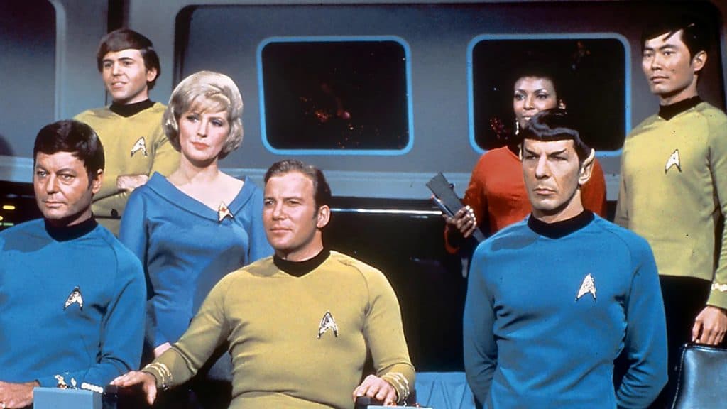 The cast of Star Trek: The Original Series