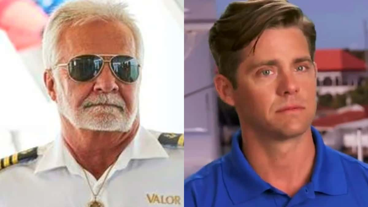 Below Deck's Captain Lee and Eddie Lucas.