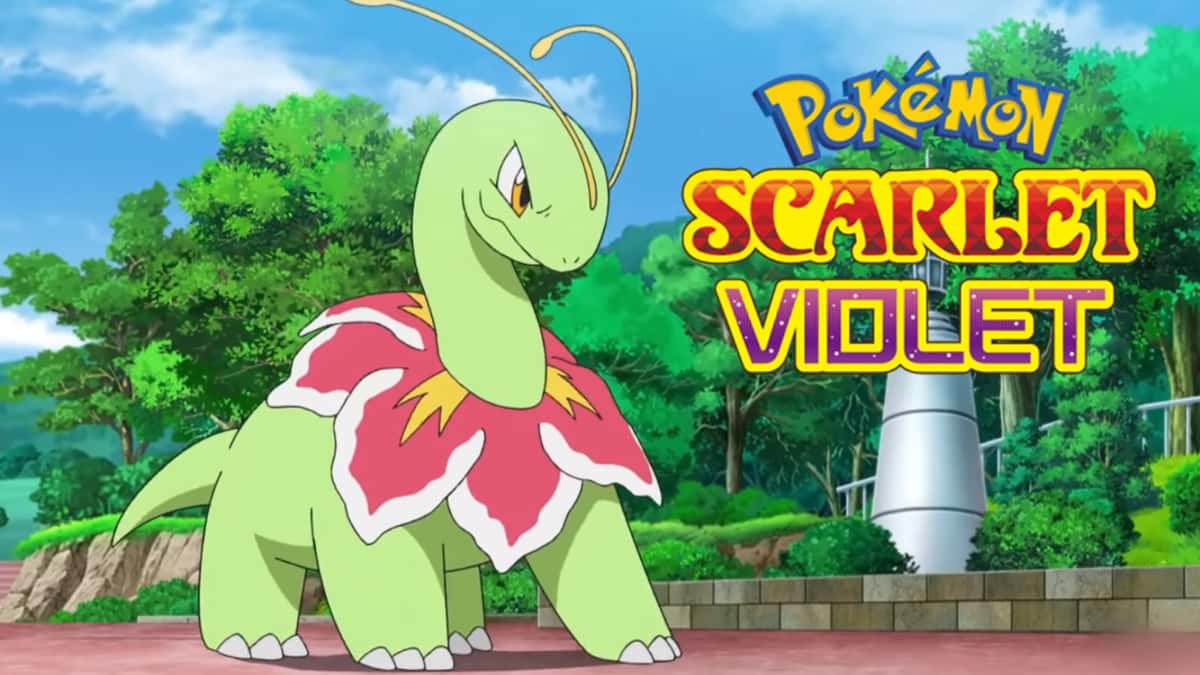 pokemon anime meganium scarlet violet