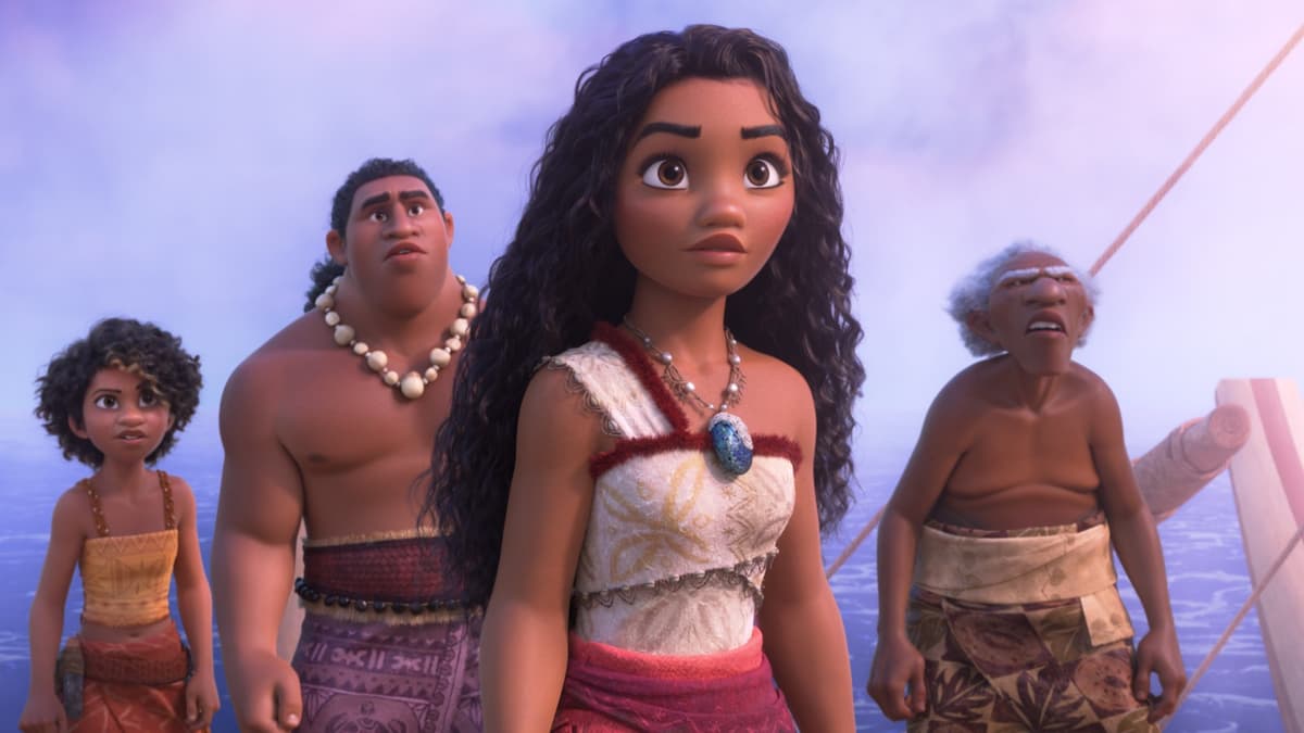 The crew in Moana 2.