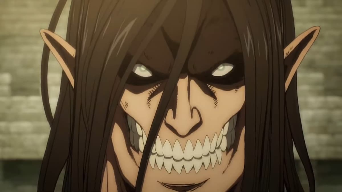 Eren Yaeger's Titan form in Attack on Titan