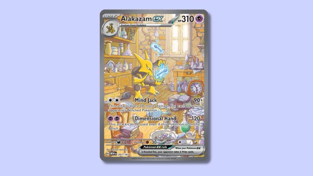 Alakazam ex (201/165)