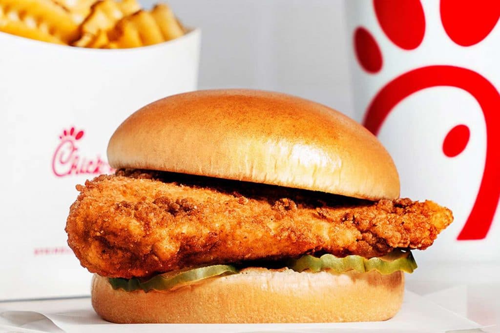 Chick-fil-A chicken