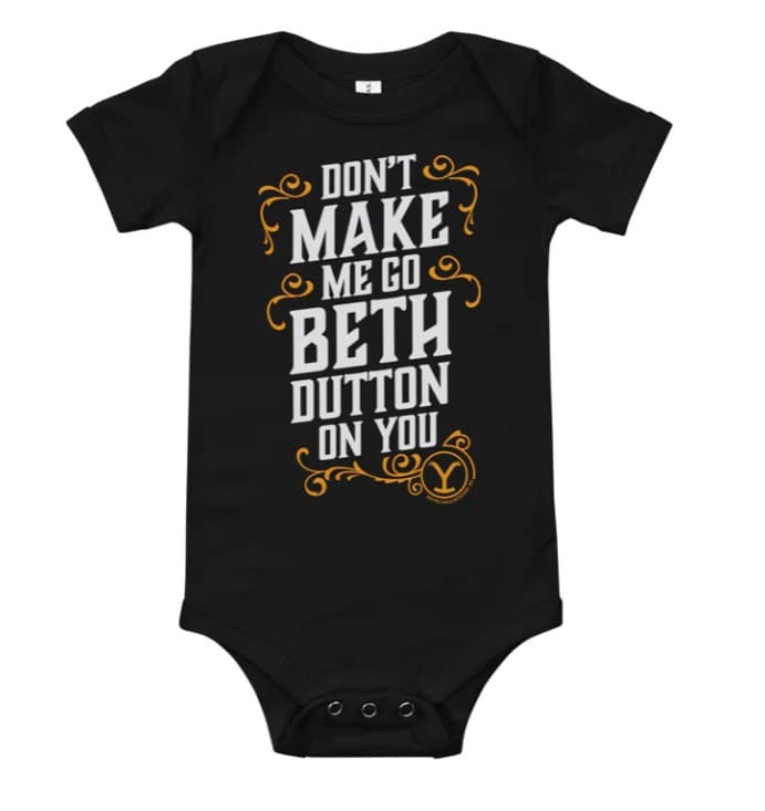 Yellowstone Baby bodysuit