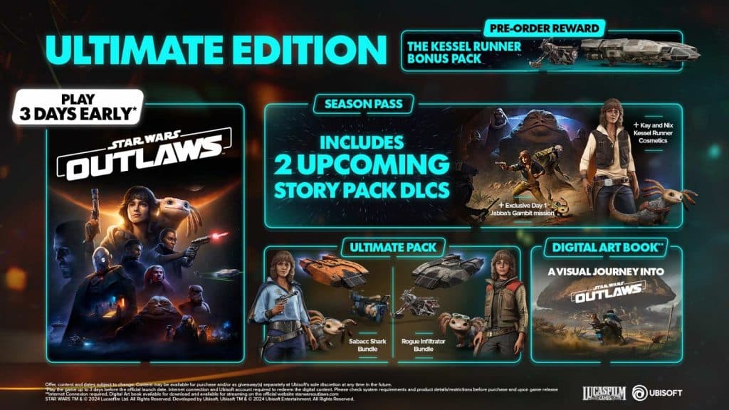 Star Wars Outlaws Ultimate Edition