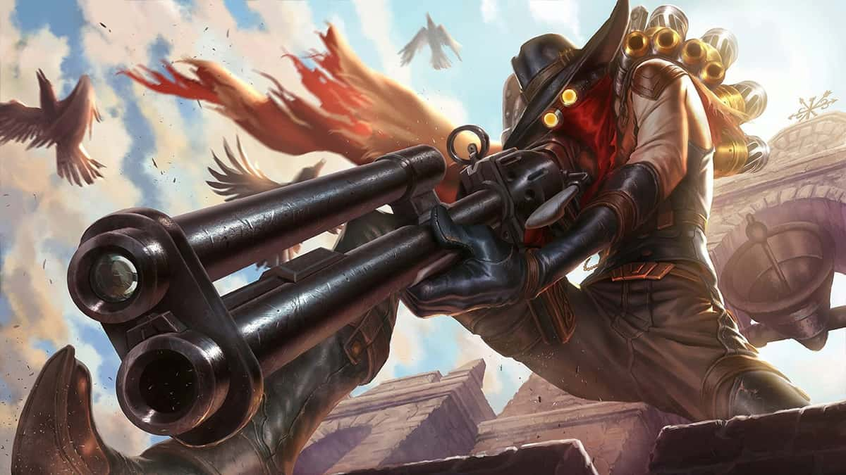 High Noon Jhin splash art