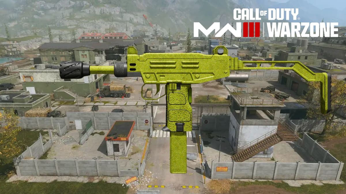 Green WSP pistol in Warzone on Urzikstan map