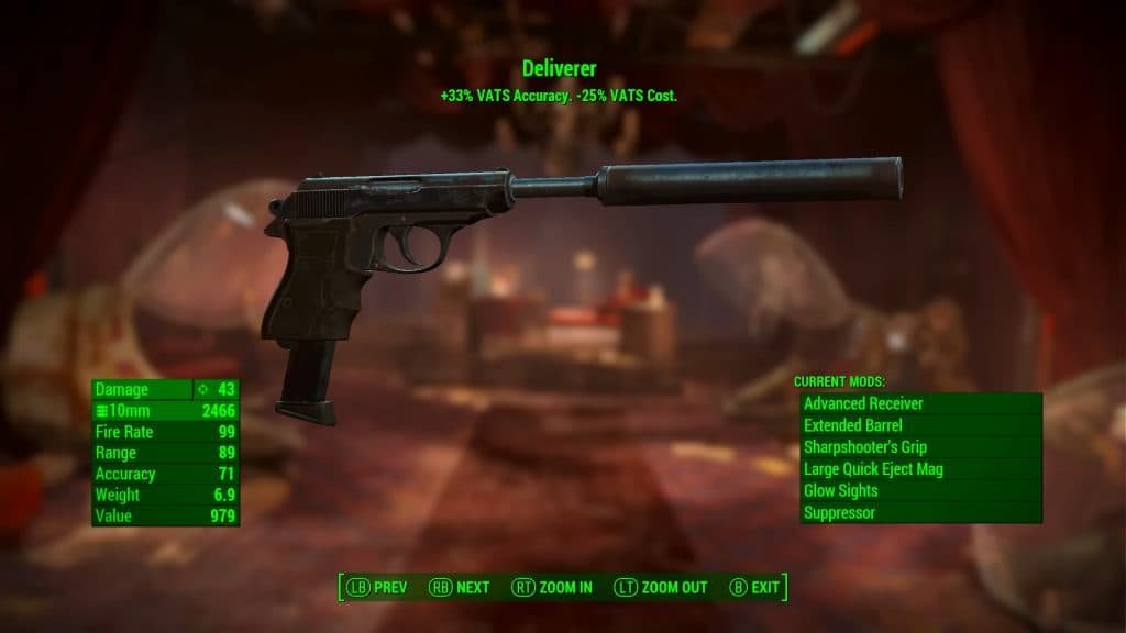 Deliverer in Fallout 4