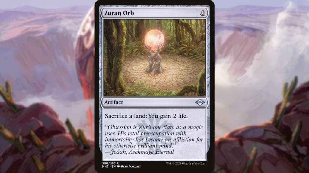 MTG Thunder Junction Desert Bloom Zuran Orb