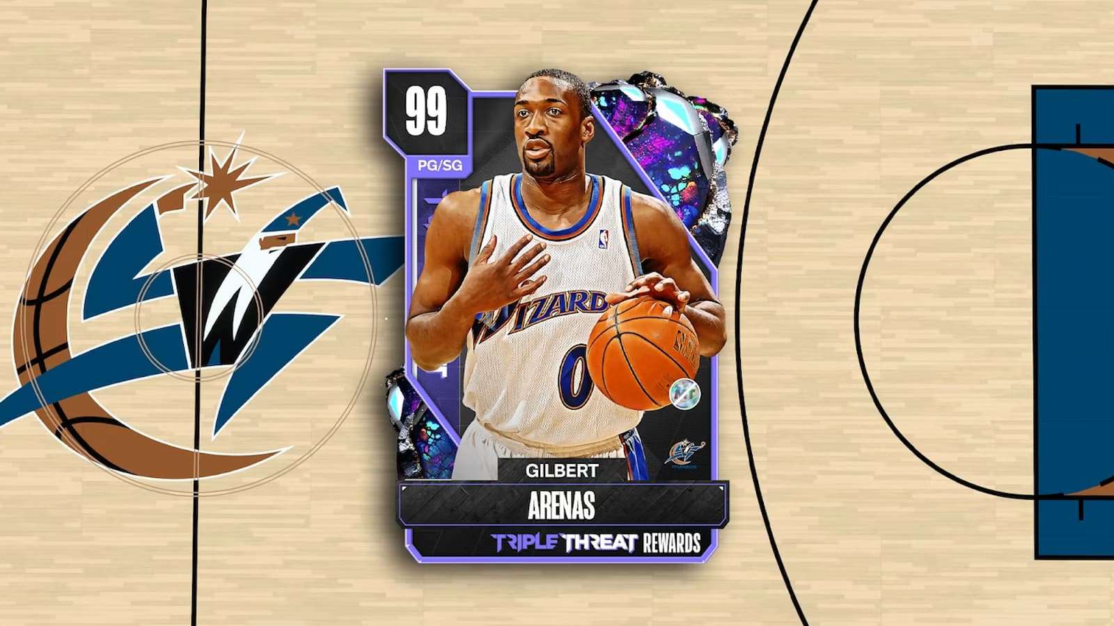 NBA 2K24 Gilbert Arenas 99 OVR