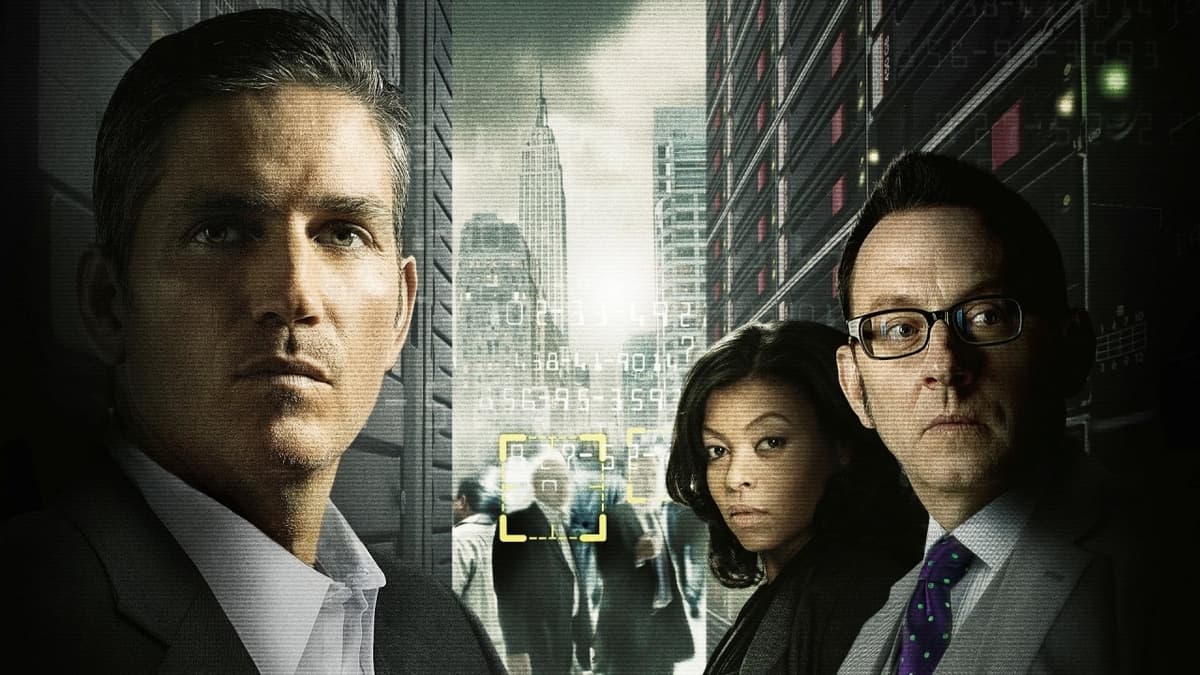 John Reese, Joss Carter, and Harold Finch in Person of Interest Season 1.